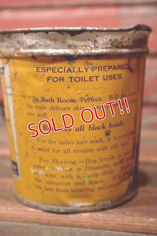 画像4: dp-210301-46 DINAMITE CLEANER / Vintage Tin Can