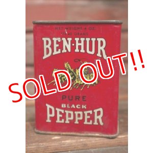 画像: dp-210301-43 BEN-HUR PURE BLACK PEPPER / Vintage Tin Can