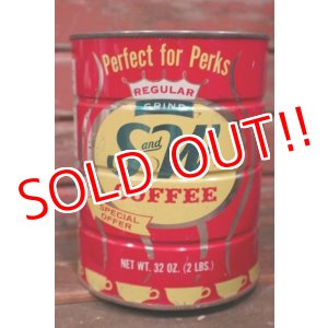 画像: dp-210301-65 S and W COFFEE / Vintage Tin Can