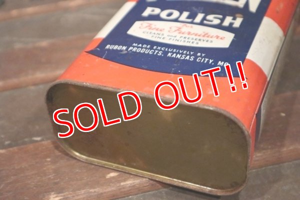 画像6: dp-210301-41 RUBON POLISH / Vintage Tin Can