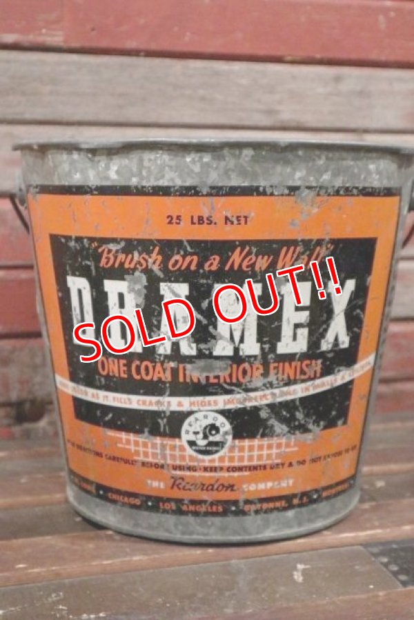 画像2: dp-210401-20 DRAMEX / Vintage Paint Bucket