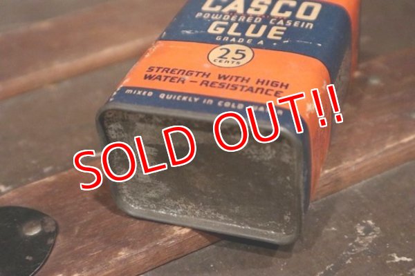 画像6: dp-210301-47 CASCO GLUE / Vintage Tin Can