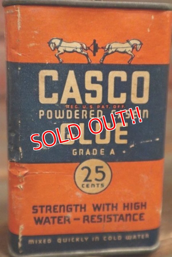 画像2: dp-210301-47 CASCO GLUE / Vintage Tin Can