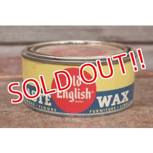 画像: dp-210301-12 Old English / PASTE WAX Vintage Can