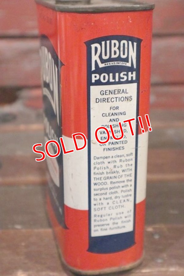 画像4: dp-210301-41 RUBON POLISH / Vintage Tin Can