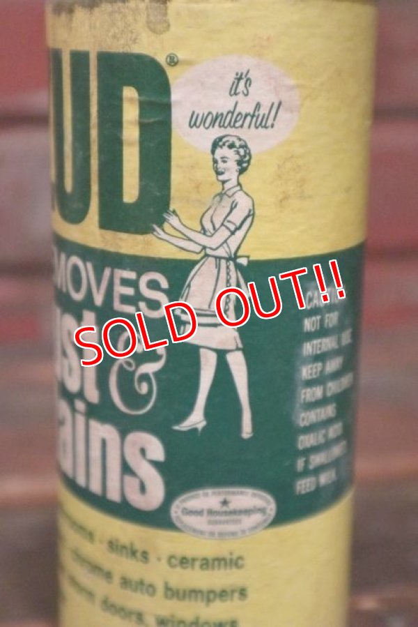 画像2: dp-210301-57 ZUD REMOVES rust stains / Vintage Tin Can