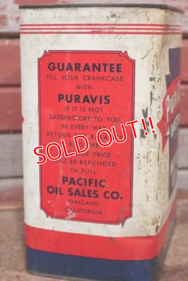 画像5: dp-210301-38 PUR AVIS EASTERN / 2 GALLONS MOTOR OIL Can