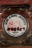 画像1: dp-210401-22 Home of More Jackpots NUGGET / Vintage Glass Ashtray