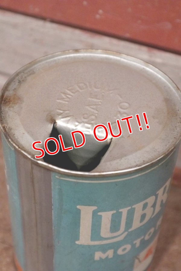 画像7: dp-210301-31 Mobil / LUBRITE 1940's Motor Oil Can