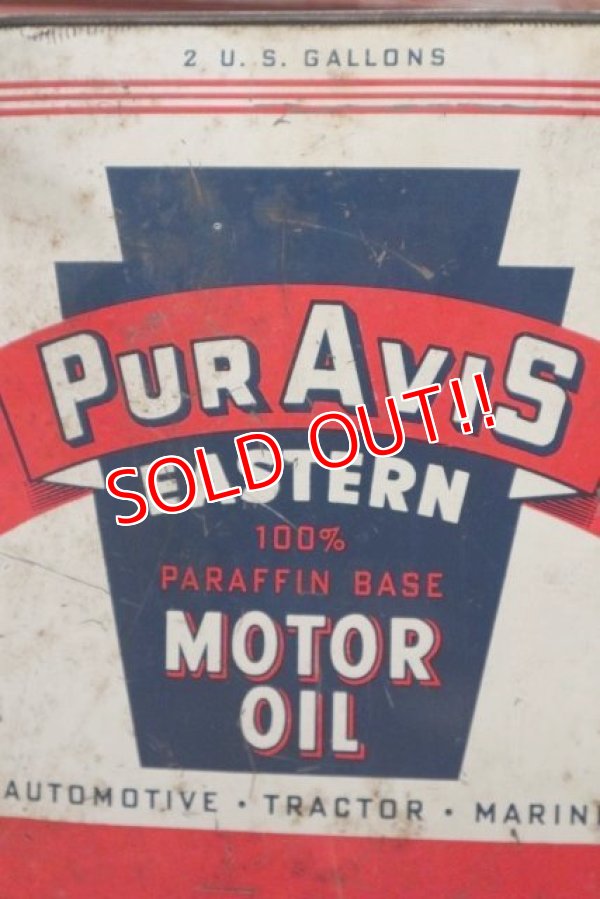 画像3: dp-210301-38 PUR AVIS EASTERN / 2 GALLONS MOTOR OIL Can