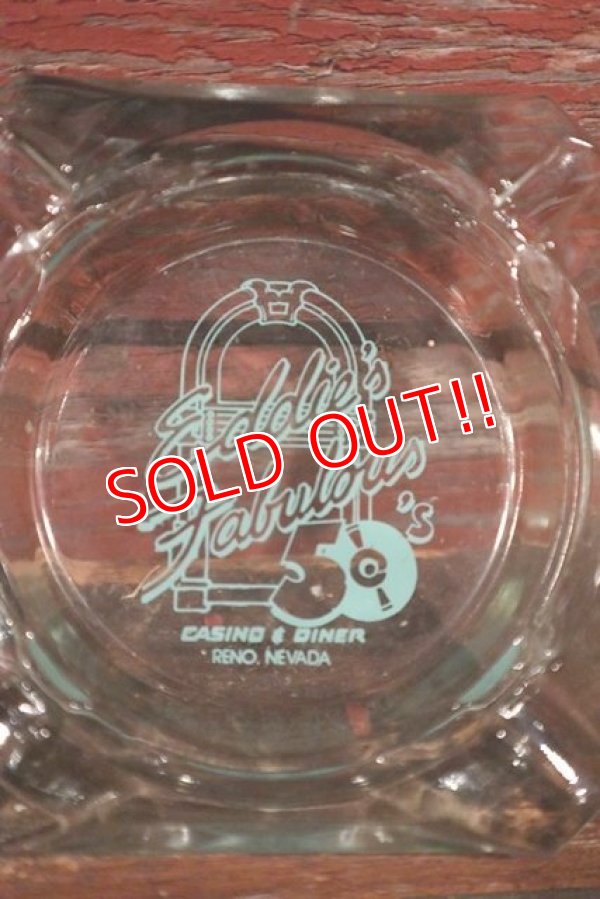 画像1: dp-210401-23 Eddie's Fabulous / Vintage Glass Ashtray