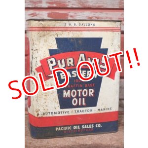 画像: dp-210301-38 PUR AVIS EASTERN / 2 GALLONS MOTOR OIL Can