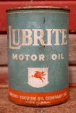 画像1: dp-210301-31 Mobil / LUBRITE 1940's Motor Oil Can