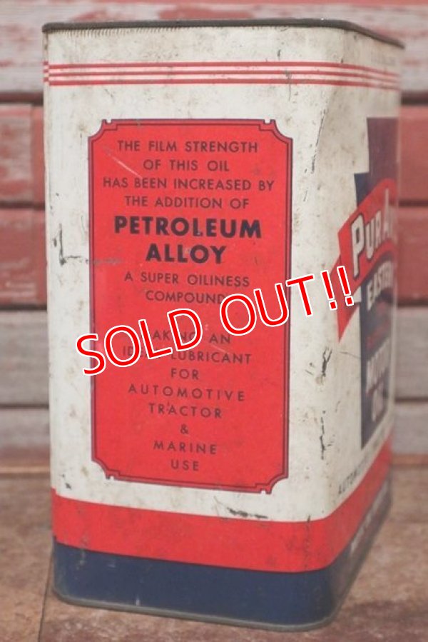 画像4: dp-210301-38 PUR AVIS EASTERN / 2 GALLONS MOTOR OIL Can