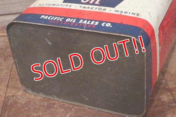 画像7: dp-210301-38 PUR AVIS EASTERN / 2 GALLONS MOTOR OIL Can