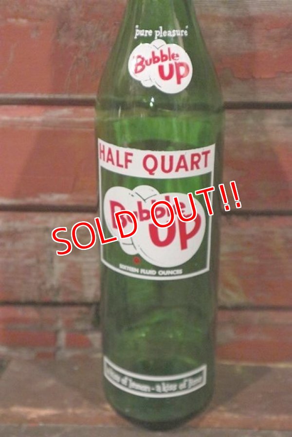 画像4: dp-210301-84 Bubble UP / 1950's-1960's Half Quart (16 FL.OZ) Bottle