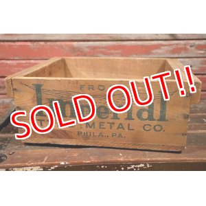 画像: dp-210401-10 Imperial TYPE METAL CO. / Vintage Wood Box