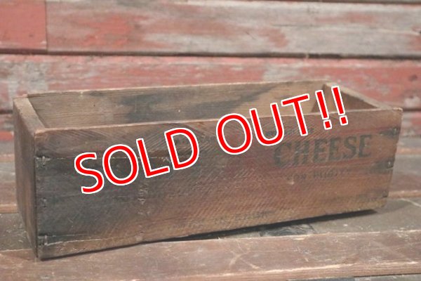 画像3: dp-210401-09 KRAFT / Vintage Cheese Box