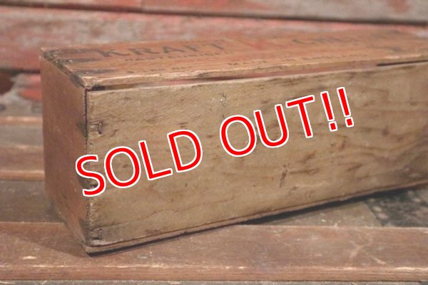 画像7: dp-210401-09 KRAFT / Vintage Cheese Box