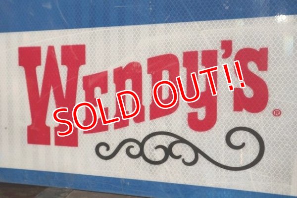 画像3: dp-210401-61 WENDY'S Road Sign