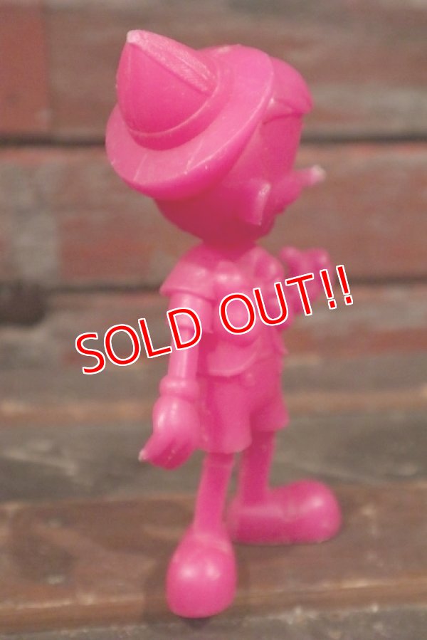 画像4: ct-210301-67 Pinocchio / MARX 1970's Plastic Figure (Pink)