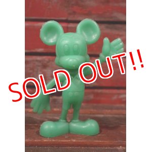 画像: ct-210301-60 Mickey Mouse / MARX 1970's Plastic Figure (Green)