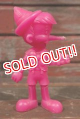 画像: ct-210301-67 Pinocchio / MARX 1970's Plastic Figure (Pink)