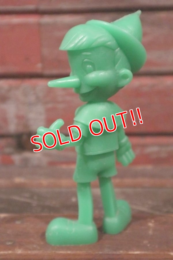 画像4: ct-210301-66 Pinocchio / MARX 1970's Plastic Figure (Green)