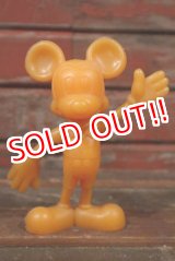 画像: ct-210301-62 Mickey Mouse / MARX 1970's Plastic Figure (Orange)