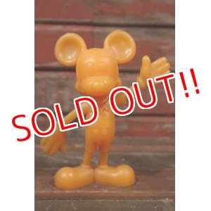 画像: ct-210301-62 Mickey Mouse / MARX 1970's Plastic Figure (Orange)