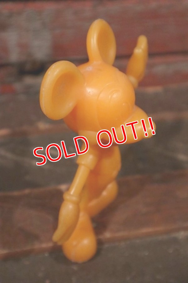 画像4: ct-210301-62 Mickey Mouse / MARX 1970's Plastic Figure (Orange)