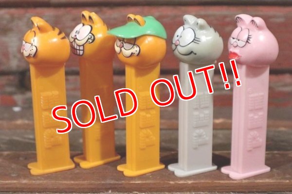 画像4: ct-210401-52 Garfield / 1990's PEZ Dispenser Set of 5