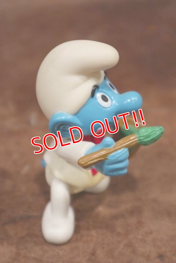 画像3: ct-201101-52 Painter Smurf / IRWIN 1990's Action Figure