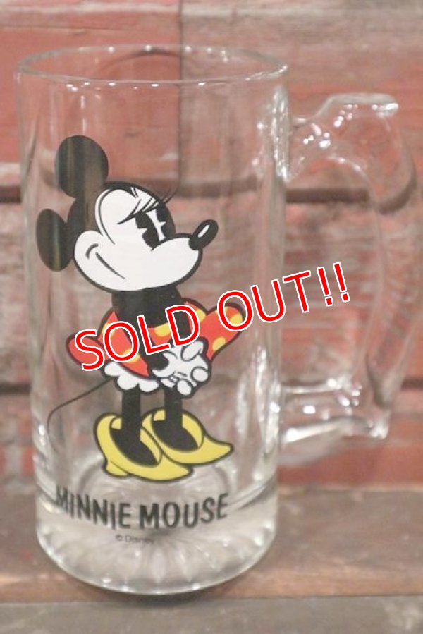 画像1: gs-210301-10 Minnie Mouse / 1990's Beer Mug