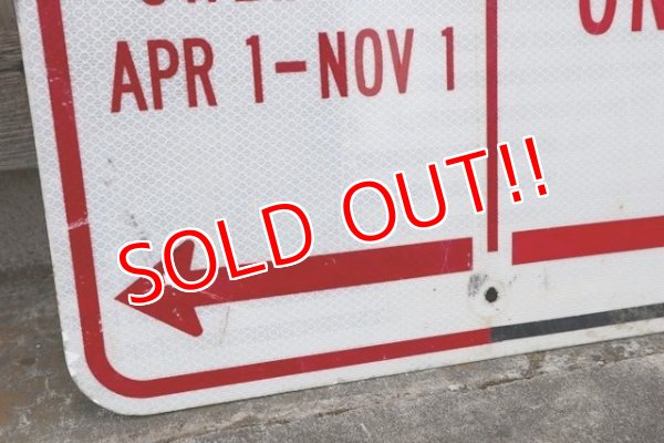 画像4: dp-210401-67 Road Sign "BUS STOP ONLY"