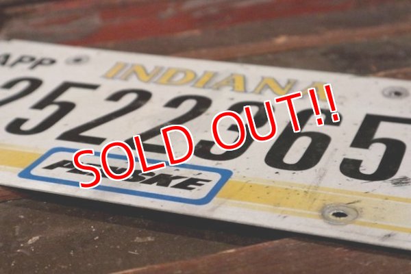 画像5: dp-210401-36 PENSKE / License Plate "INDIANA"