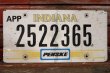 画像1: dp-210401-36 PENSKE / License Plate "INDIANA"