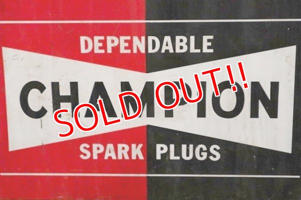 画像2: dp-210401-59 CHAMPION / 1960's SPARK PLUGS Cabinet