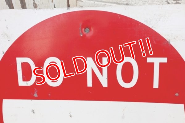 画像2: dp-210401-70 Road Sign "DO NOT ENTER" 