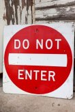 画像1: dp-210401-70 Road Sign "DO NOT ENTER" 