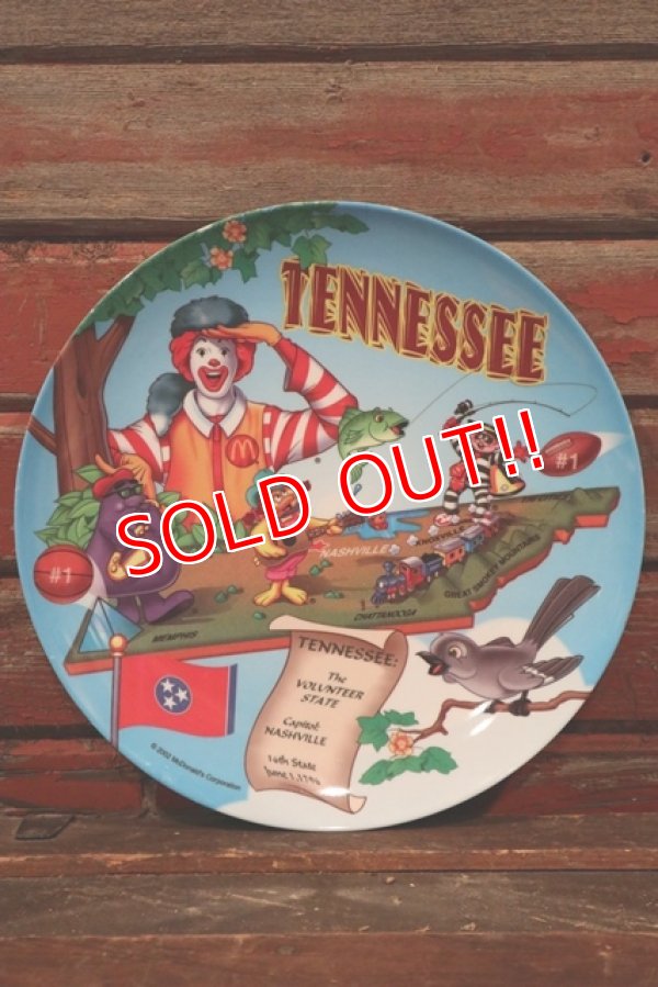 画像1: ct-210401-30 McDonald's / 2002 Collectors Plate "Tennessee"
