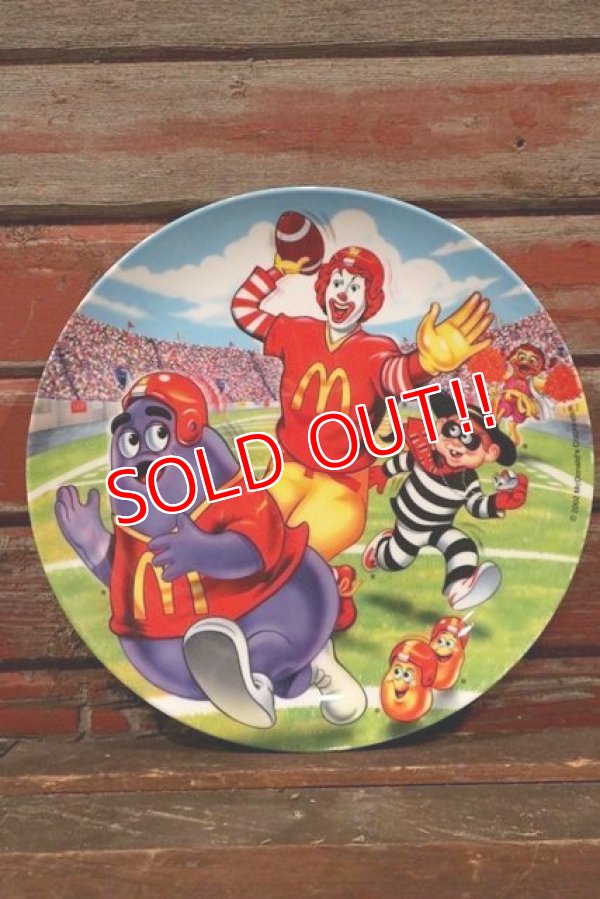 画像1: ct-210401-30 McDonald's / 2002 Collectors Plate "Football"