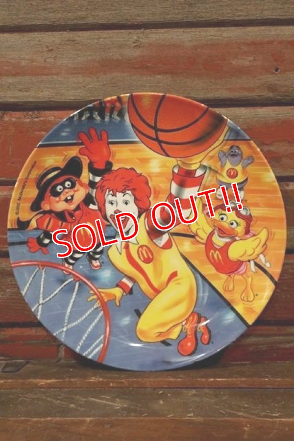 画像1: ct-210401-30 McDonald's / 2002 Collectors Plate "Basketball"