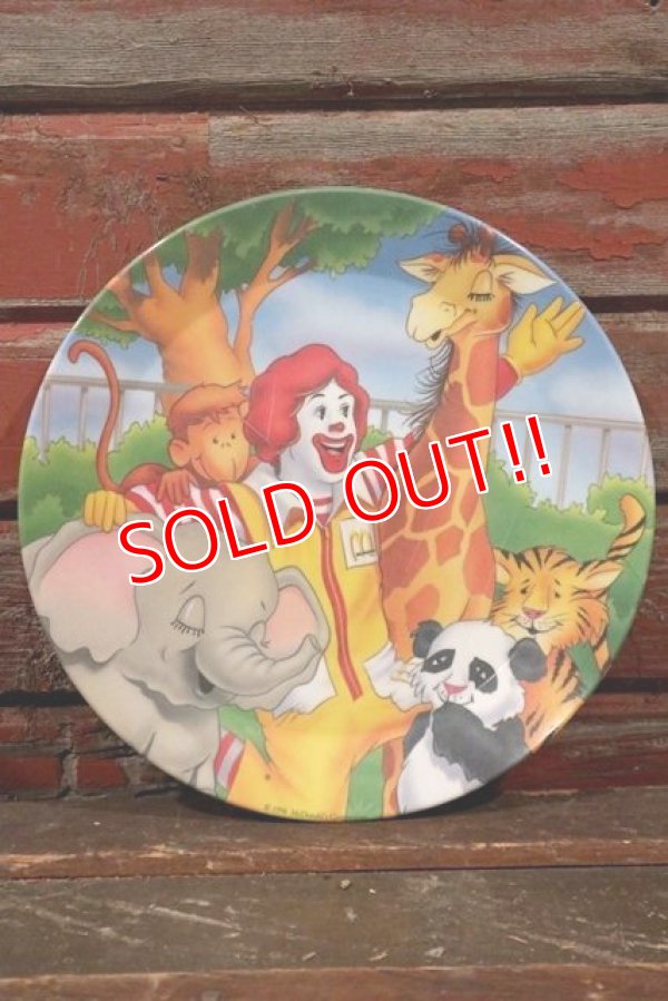 画像1: ct-210401-30 McDonald's / 1996 Collectors Plate "Zoo"