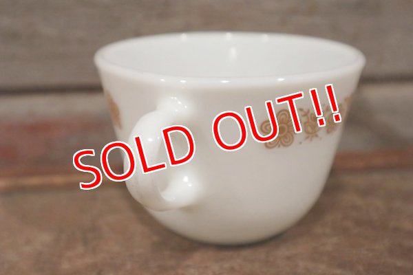 画像4: dp-210301-25 PYREX / 1960's-1970's Butterfly Gold Cup