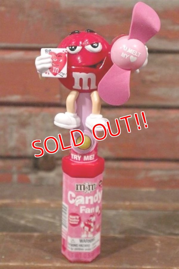画像1: ct-210401-22 Mars / m&m's 2012 Candy Fan ”Valentine Red”
