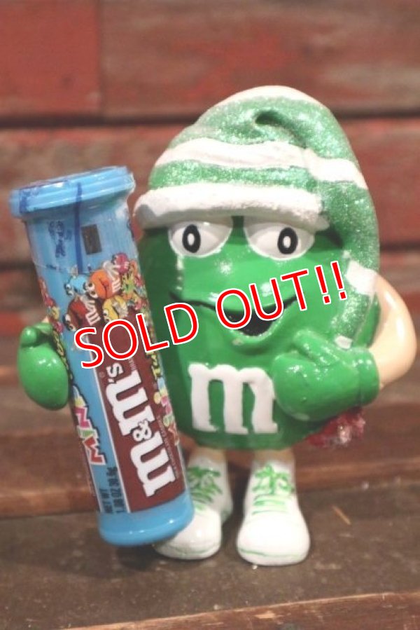 画像1: ct-210401-22 Mars / m&m's Mini's 2002 Green Figurine