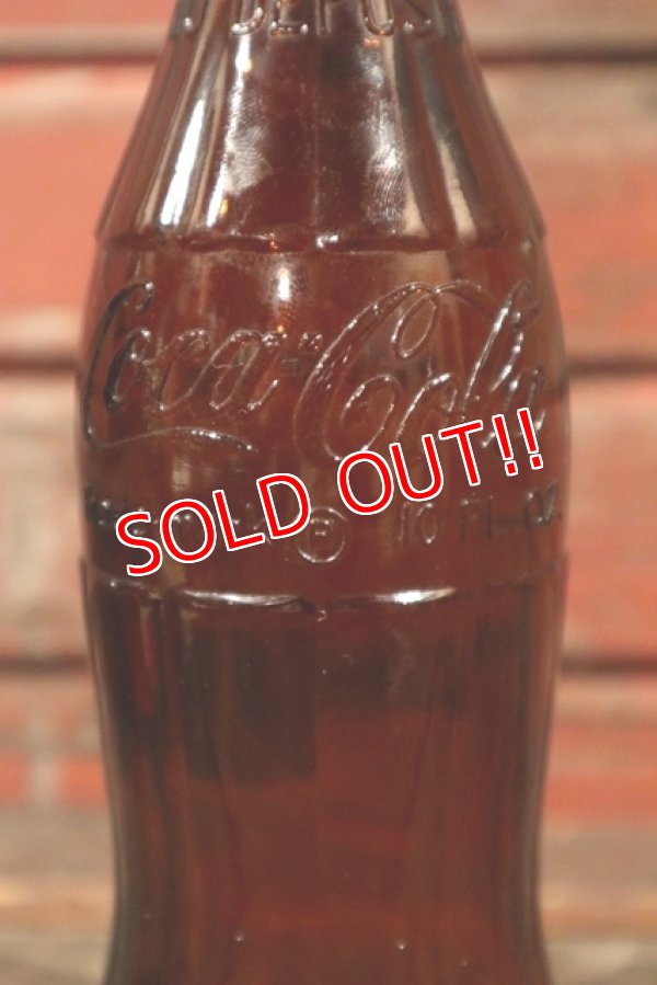 画像2: dp-210301-99 Coca Cola / 1970's 10 FL.OZ. Amber Bottle