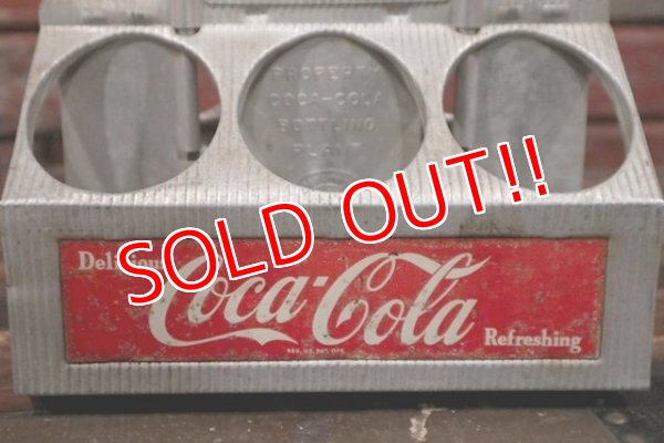 画像3: dp-210401-77 Coca Cola / 1950's 6 Bottles Carrier