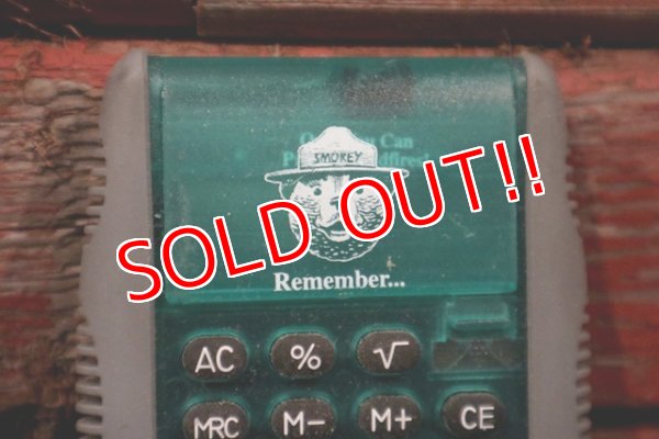 画像2: ct-210401-39 Smokey Bear / 1990's Calculator